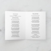 Moderne Viering van het Leven Programma Ontwerp (Binnen)