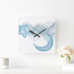 Moderne vierkante acryl wandklok voor stijlvolle r klok