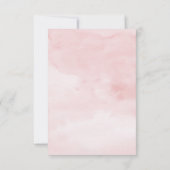 Moderne Vijftig en Prachtig Roze Roze Goud Agaat Kaart (Achterkant)