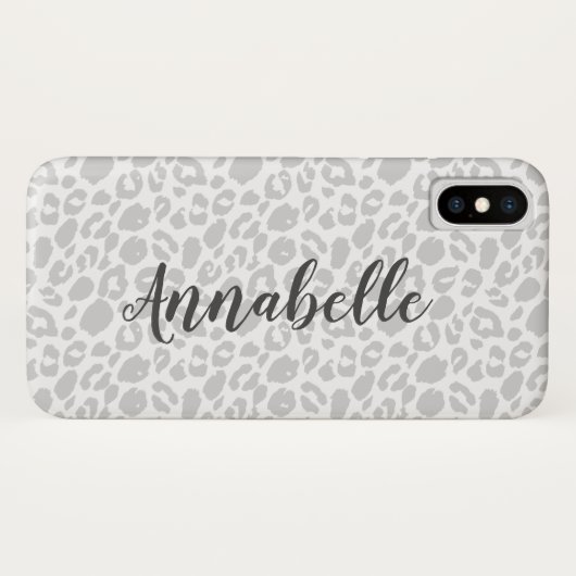 Moderne vingerafdruk op maat Case-Mate iPhone case (Achterkant (horizontaal))