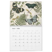 Moderne Vintage 2024 kalender (Mar 2026)
