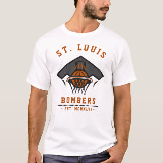 Moderne Vintage St. Louis Bombers Est. T-shirt