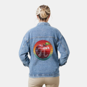 Moderne Vintage Tendance Pi Jour Fruit Pomme