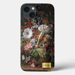 Moderne Vintage Victoriaanse Stilleven Bloemen Kun iPhone 13 Hoesje