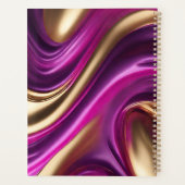 Moderne - violet rose et or (Dos)