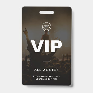 Moderne VIP All Access Evenement Concert Match Par Badge