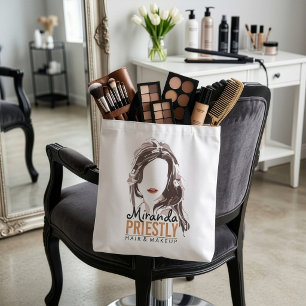 Moderne Visagist en Haarstylist Schoonheidssalon Tote Bag