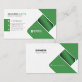 Moderne visitekaartje design sjabloon (Voorkant / Achterkant)