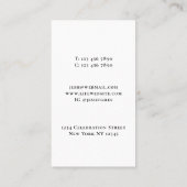 Moderne Visitekaartje van de Boom van de Leven (Achterkant)