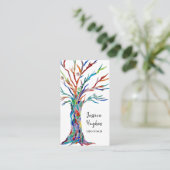 Moderne Visitekaartje van de Boom van de Leven (Staand voorkant)