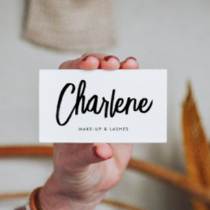 Moderne Visitekaartje voor selectiekader voor pens