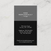 Moderne Visitekaartjes (Achterkant)