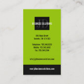 Moderne Visitekaartjes (Achterkant)