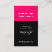 Moderne Visitekaartjes (Achterkant)