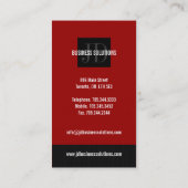 Moderne Visitekaartjes (Achterkant)