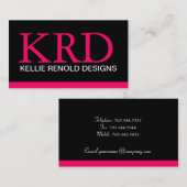 Moderne Visitekaartjes (Voorkant / Achterkant)