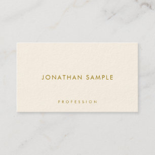 Moderne Visitekaartjes Gold Text Luxury Sjabloon