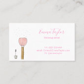 Moderne visitekaartjes ter illustratie (Achterkant)