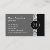 Moderne Visitekaartjes van accountants (Voorkant)