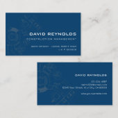 Moderne Visitekaartjes voor algemene constructie (Voorkant / Achterkant)