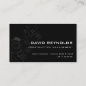 Moderne Visitekaartjes voor algemene constructie (Voorkant)