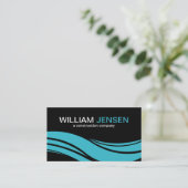 Moderne Visitekaartjes voor de bouw (Staand voorkant)