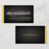 Moderne Visitekaartjes voor fotograaf (Voorkant / Achterkant)