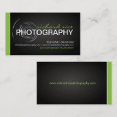 Moderne Visitekaartjes voor fotograaf 2 (Voorkant / Achterkant)