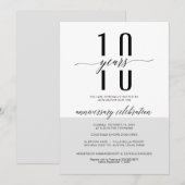 Moderne visitekaartjes voor zakelijke Jubilea Kaart (Voorkant / Achterkant)