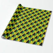 Moderne VLAG VAN JAMAICA Cadeaupapier (Uitgerold)
