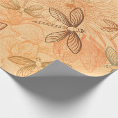 moderne vlinders cadeaupapier (Hoek)