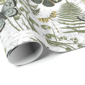 moderne vlinders en libellen cadeaupapier (Rol Hoek)