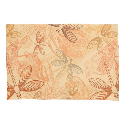 moderne vlinders kussensloop (Voorkant)