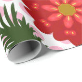 Moderne Vlindertuin Bloem Lentetuin Cadeaupapier (Rol Hoek)