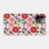 Moderne Vlindertuin Bloemstuk  Case-Mate iPhone Case (Achterkant (horizontaal))