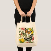 moderne  vlindertuin tote bag (Voorkant (product))