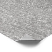 Moderne Voeg Logo open roze neonteken toe Poster (Hoek)