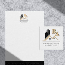 Moderne Voeg Uw Eigen Logo Toe Professionele Zwart