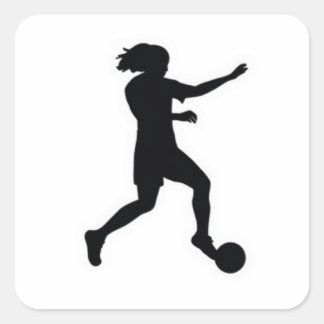 Moderne voetbal kampioenschap badge sport sticker