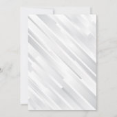 Moderne Volwassene 55e Verjaardag Uitnodiging (Achterkant)