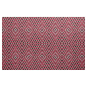 Moderne vormgeving met rood diamant stof