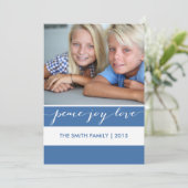 Moderne Vrede, Vreugde, Kaart | van de Foto van de (Staand voorkant)