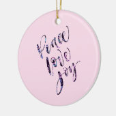  moderne vredeliefde keramisch ornament (Links)