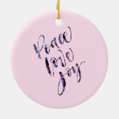  moderne vredeliefde keramisch ornament (Achterkant)