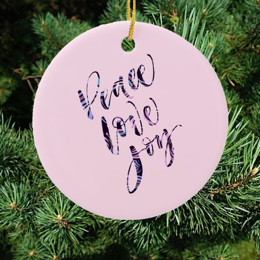  moderne vredeliefde keramisch ornament