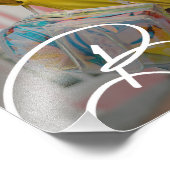 Moderne Vriendschap Foto Gift Afdruk (Hoek)