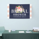 Moderne Vrijgezellenfeest van de zeemacht en Blush Spandoek (Beurs)