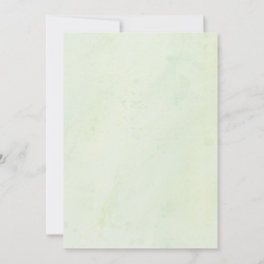 Moderne Vrijgezellenfeest Waterverf woestijn Cactu Kaart (Achterkant)