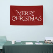 Moderne vrolijke kerstserie typografie spandoek (Beurs)