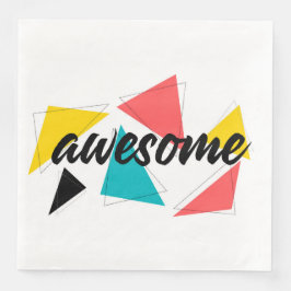 Moderne, vrolijke, trendy stadsontwerp van "Geweld Servet